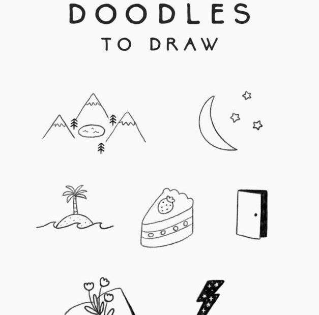 25 Cute And Easy Doodles To Draw