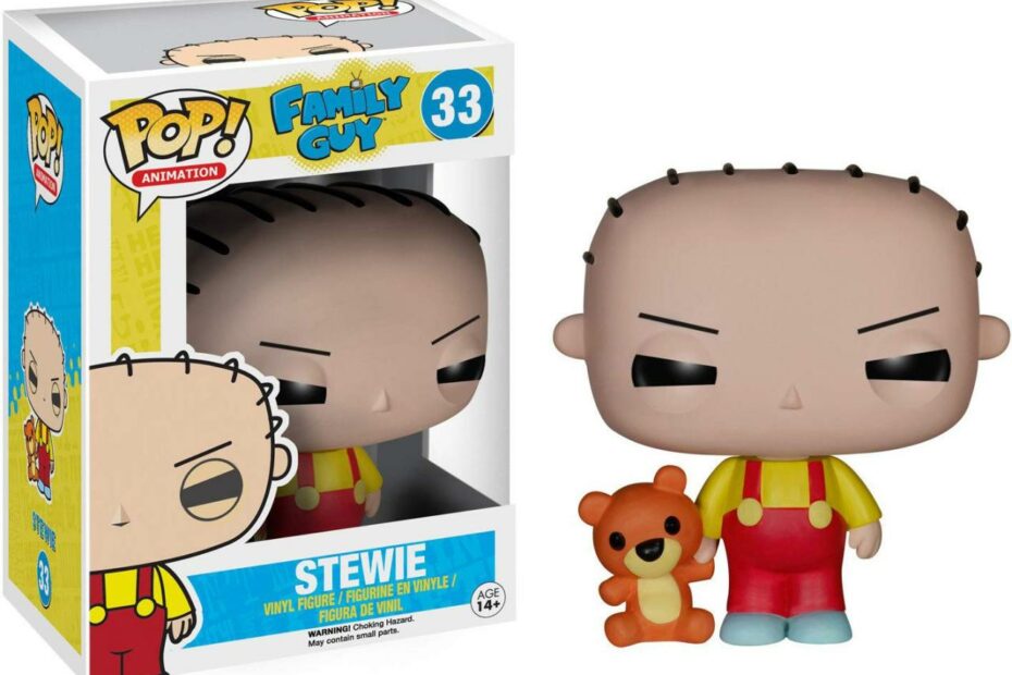 Amazon.Com: Funko Stewie: Family Guy X Pop! Animation Vinyl Figure & 1 Pop!  Compatible Pet Plastic Graphical Protector Bundle [#033/05240 - B] : Toys &  Games