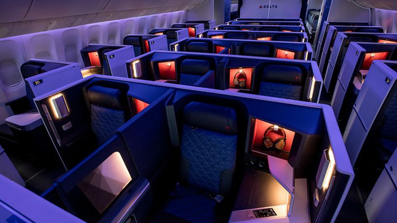 Delta Launches Renovated Boeing 777 Jet With Business Class Suites