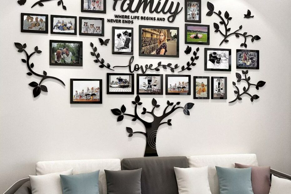 Family Tree Wall Art: Tạo Nghệ Thuật Tường Gia Đình Độc Đáo