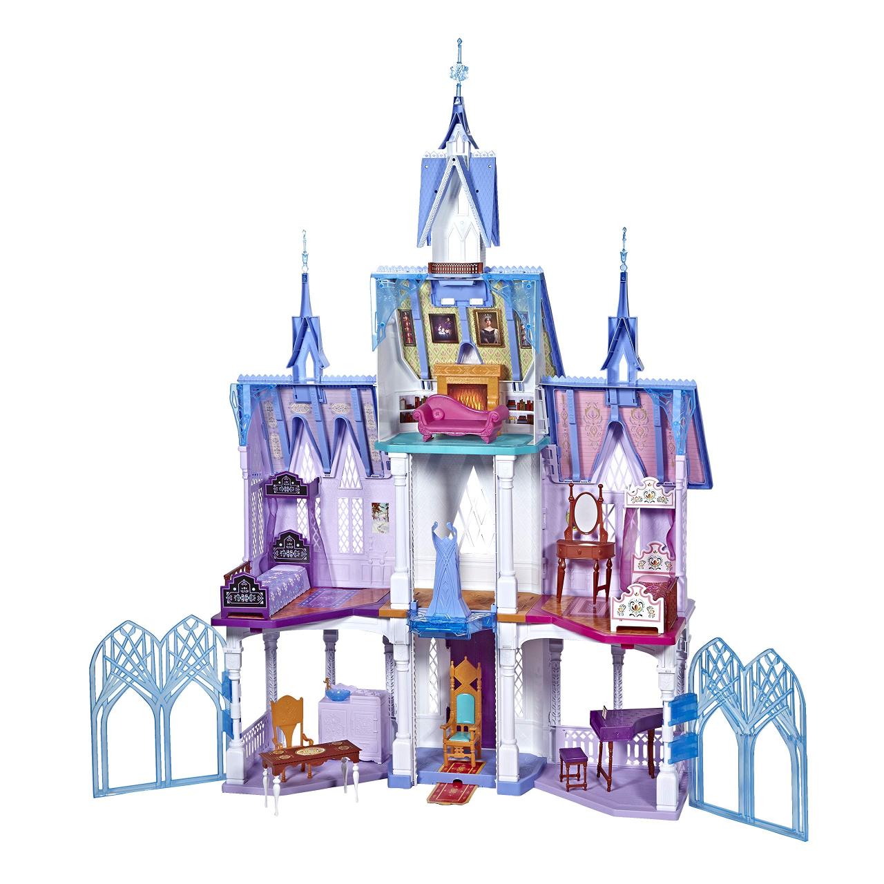 Amazon.Com: Disney Frozen Ultimate Arendelle Castle Playset Inspired By The  Frozen 2 Movie, 5'. Tall With Lights, Moving Balcony, & 7 Rooms With  Accessories : Toys & Games