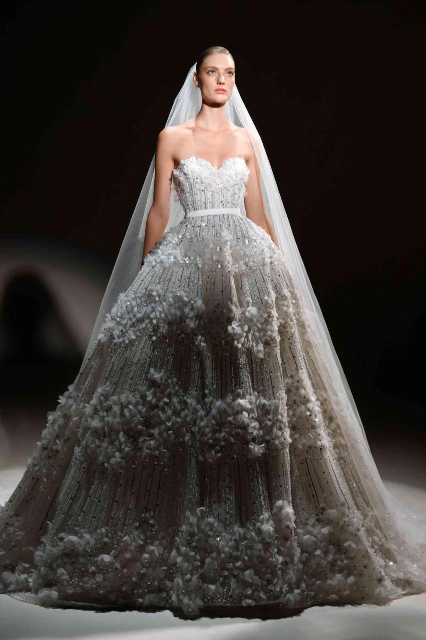 New Elie Saab Bridal Wedding Dresses