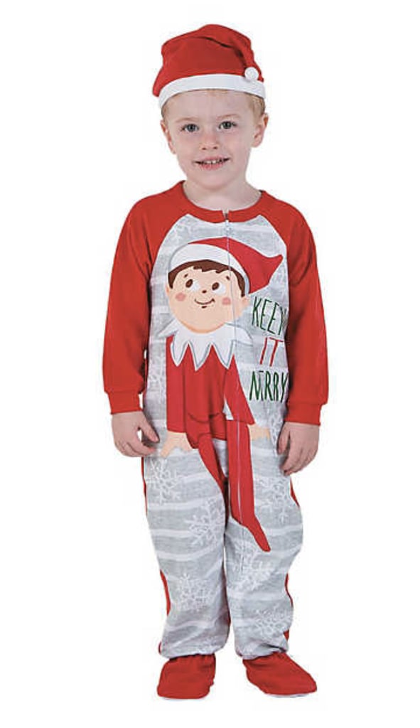 Elf On The Shelf Onesie Pajamas & Santa Hat - Little Advent Boxes