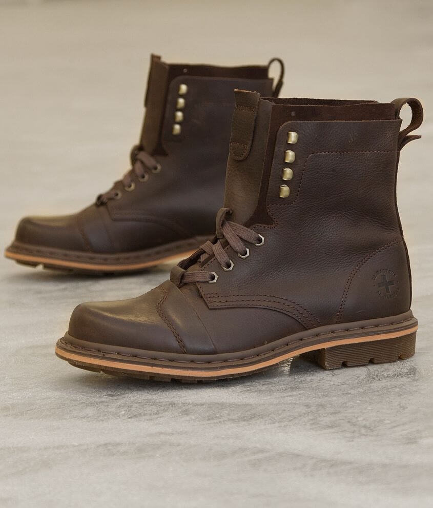 Dr. Martens Pier 9 Boot - Men'S Shoes In Dark Brown | Buckle