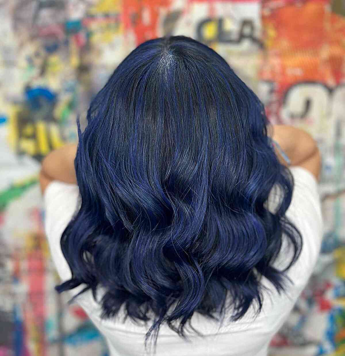 21 Most Amazing Blue Black Hair Color Looks Of 2023