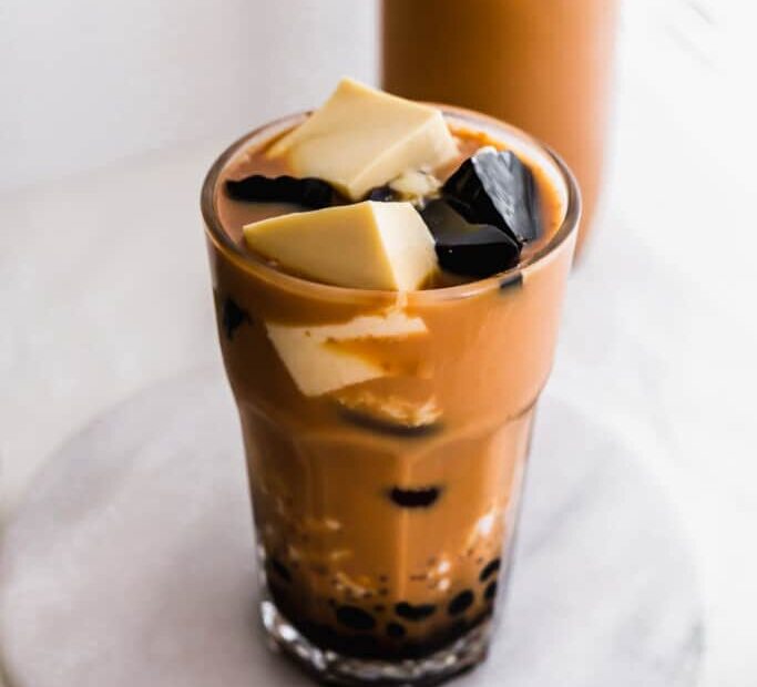 Cách Làm Trà Sữa Trứng Pudding