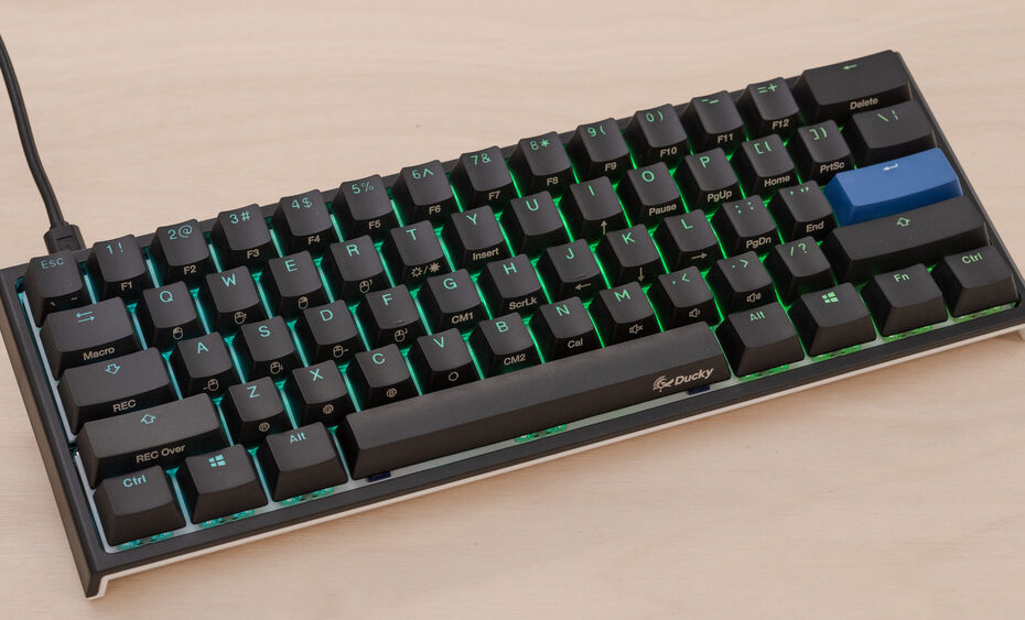 Ducky One 2 Mini Rgb: Bàn Phím Gaming Siêu Nhỏ Với Đèn Nền Rgb