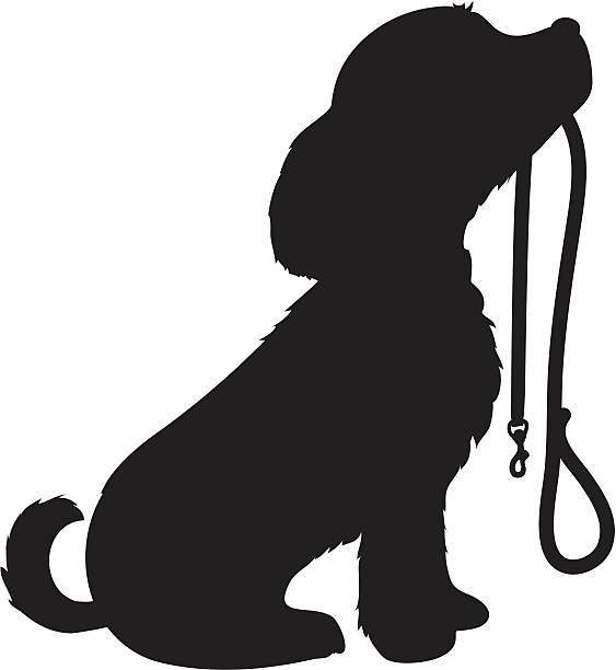 Dog On Leash Clipart: Hình Ảnh Chó Bị Buộc Dây