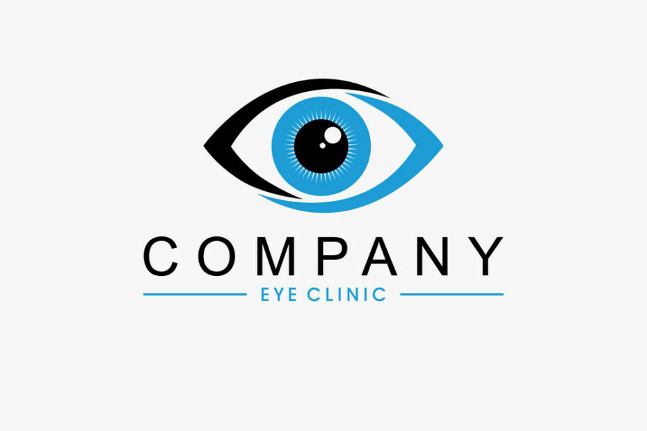 Eye Clinic Logo Design Template Royalty Free Vector Image