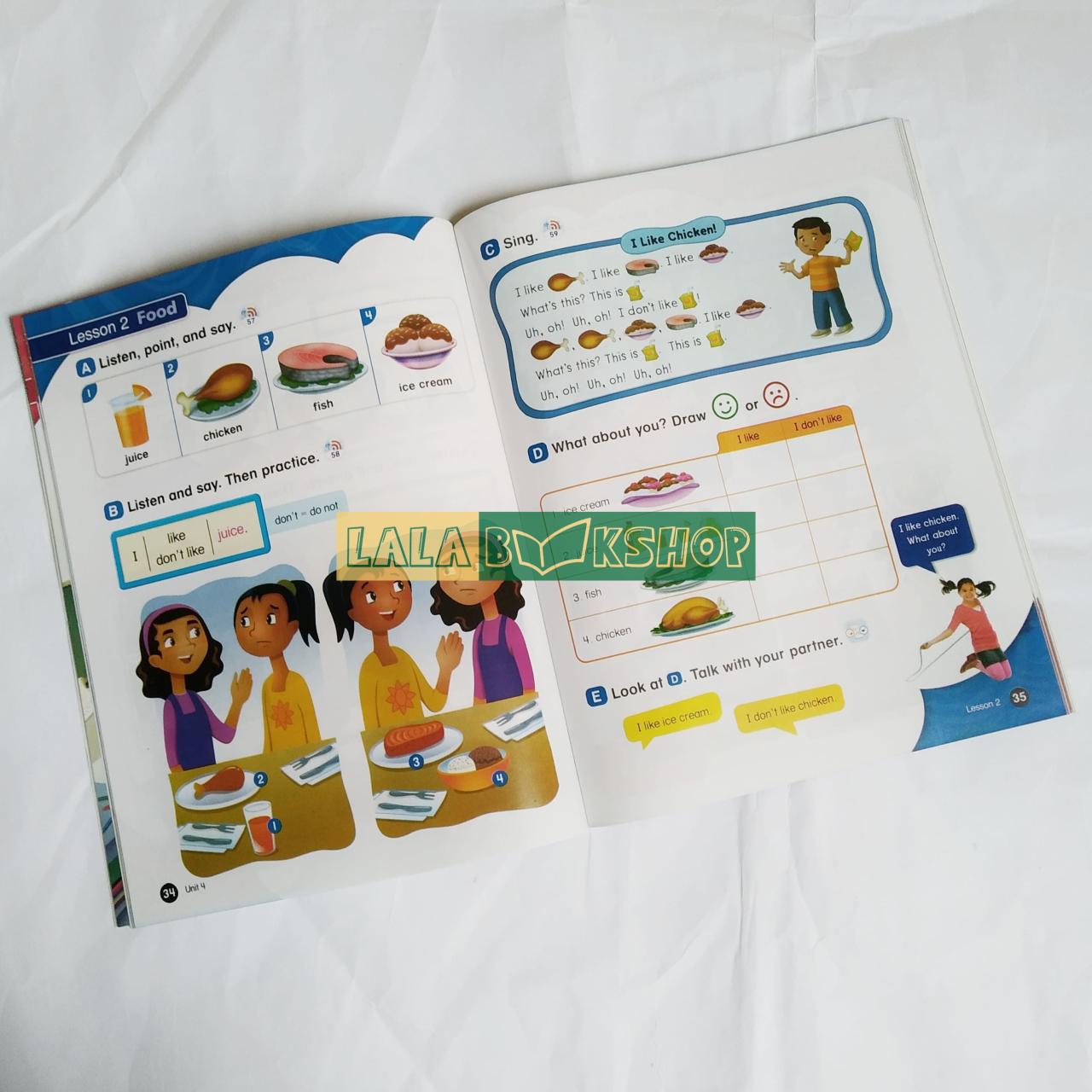 Giáo Trình Everybody Up Level 1 - ( Bản 2Nd Gồm Student Book , Workbook) -  Tặng Kèm File Nghe - Lalabookshop