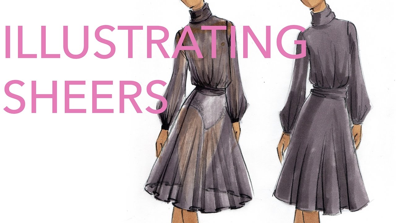 How To Draw Sheer Fabric