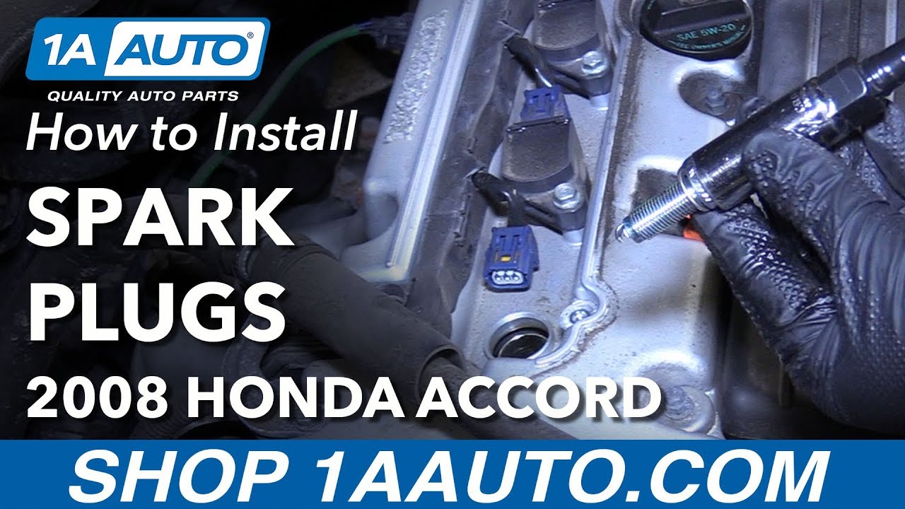 How To Change Spark Plugs On Honda Accord