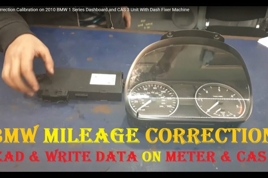 How To Change Mileage On Bmw E46