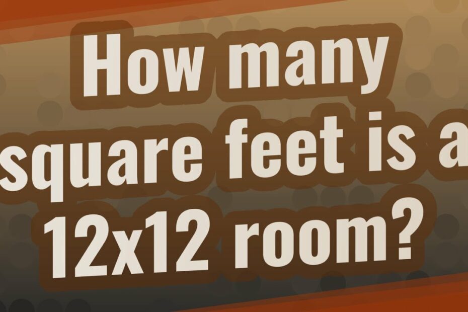 How Many Square Feet Is 8X8? New