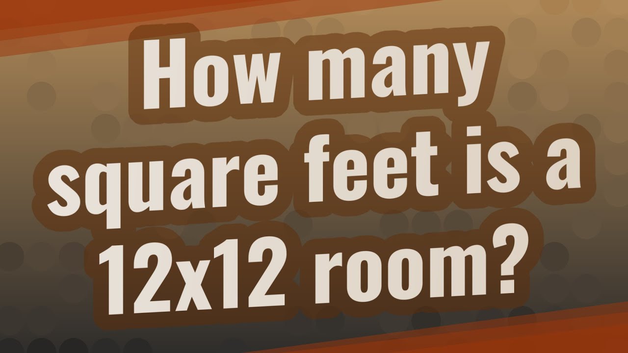 How Many Square Feet Is 8X8