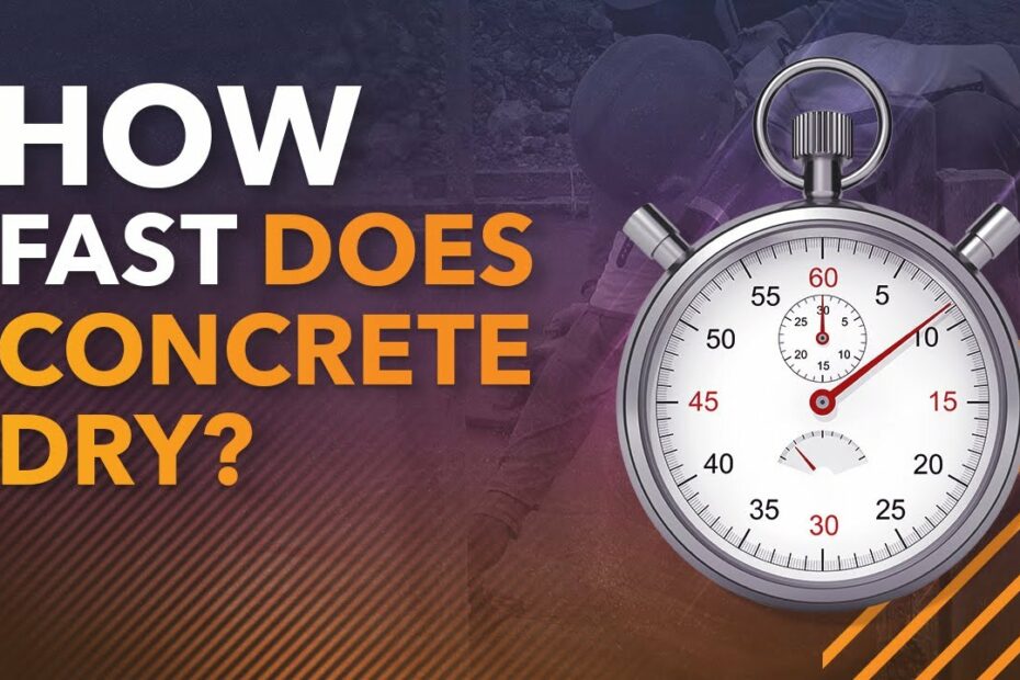 How Long Does Concrete Sealer Take To Dry Before Rain