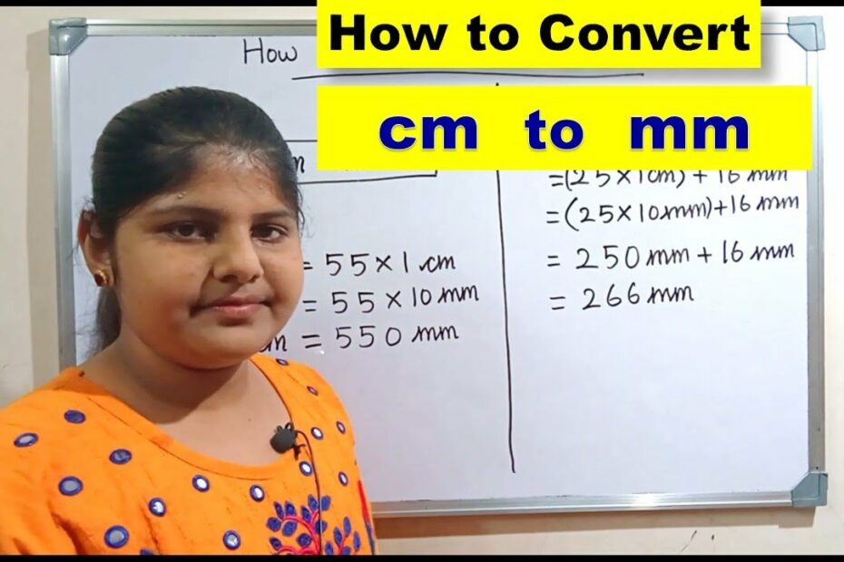 How Many Mm Is 0.5 Cm