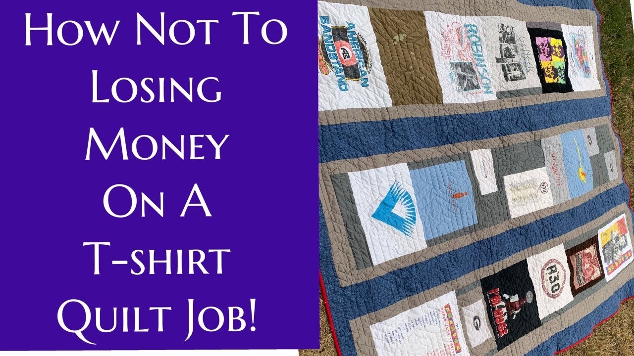 How Much To Charge For Making A Tshirt Quilt