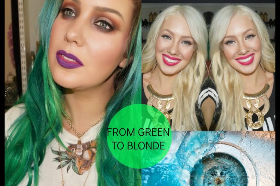 How To Bleach Green Out Of Hair