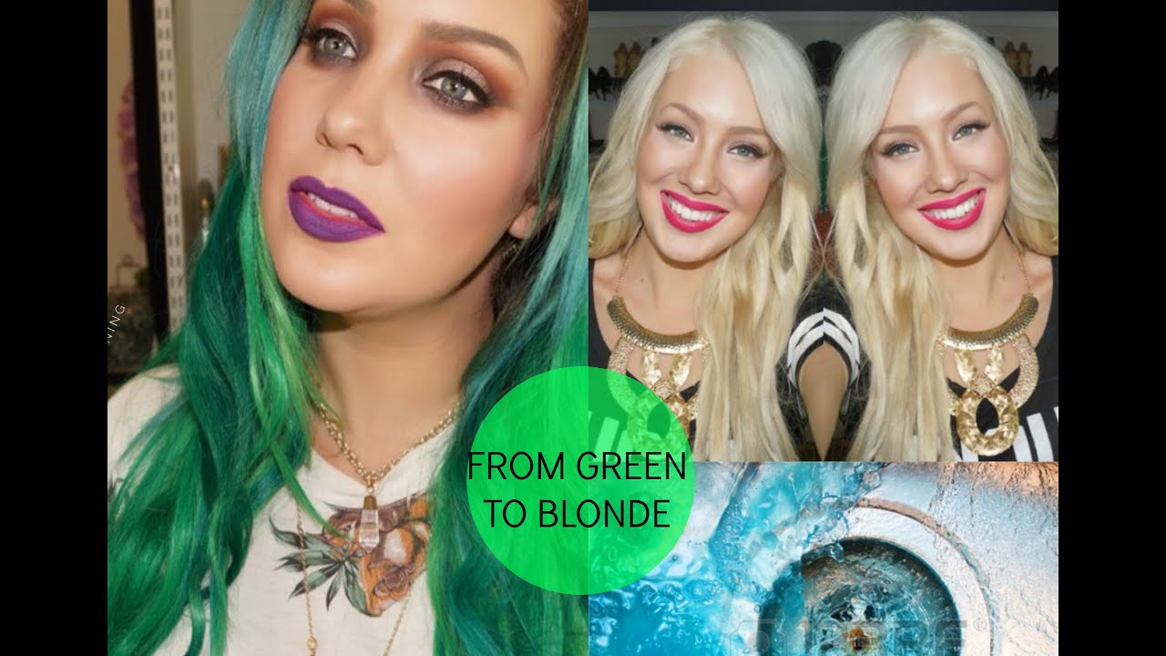 How To Bleach Green Out Of Hair