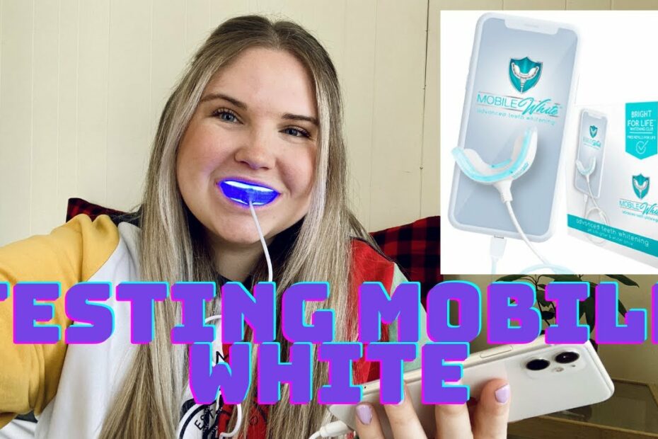 Mobile White Teeth Whitening How To Use