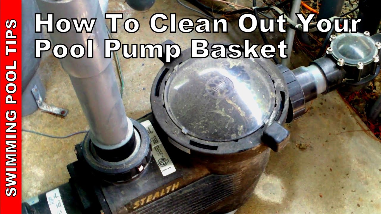 How To Clean Out Pool Pump Basket