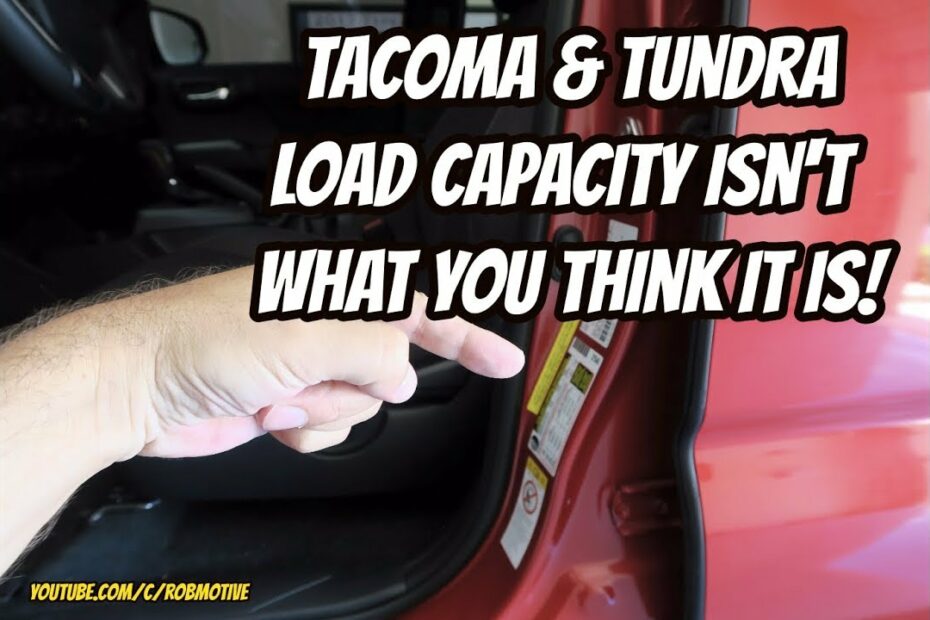 How Much Weight Can A Toyota Tacoma Tailgate Hold