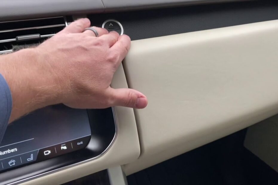 How To Lock Range Rover Glove Box