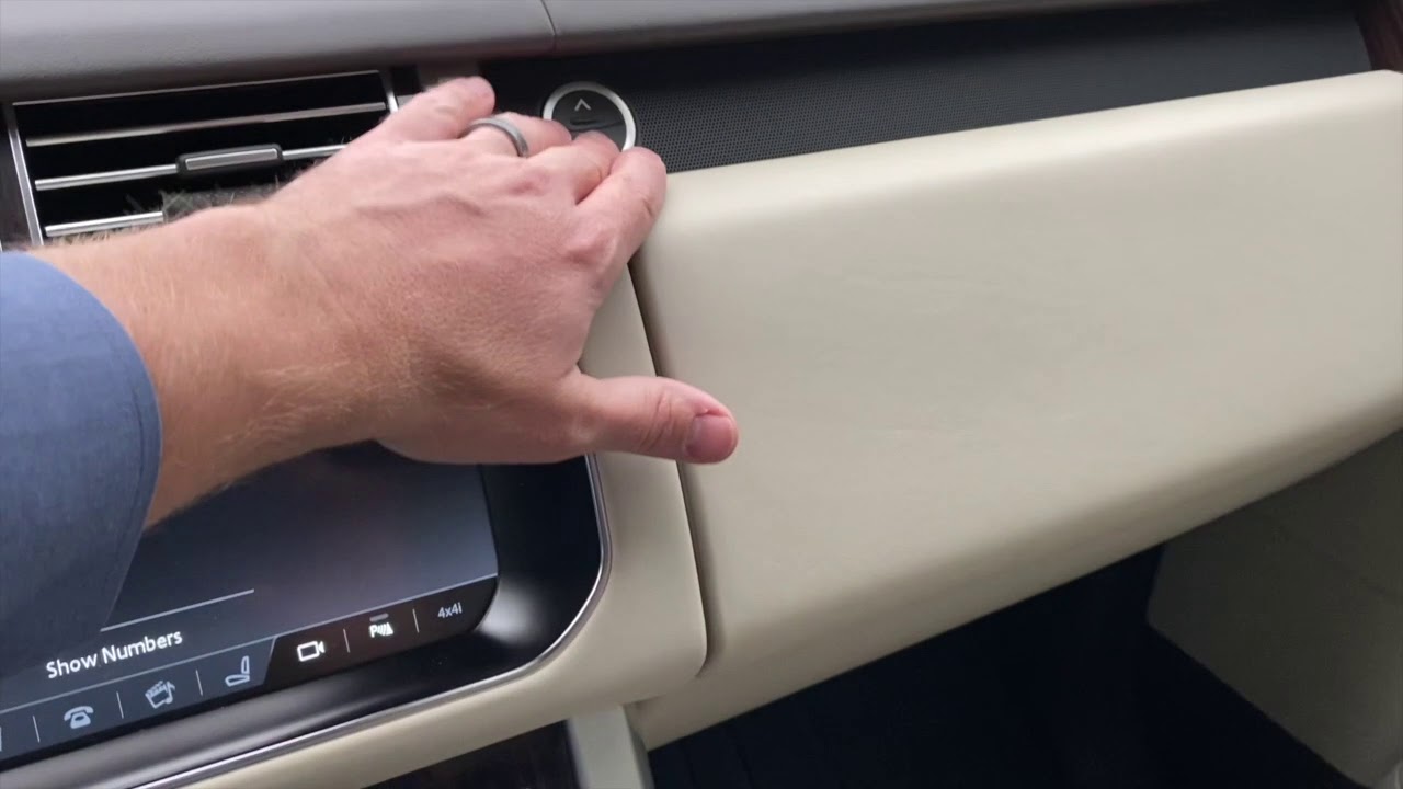 How To Lock Range Rover Glove Box