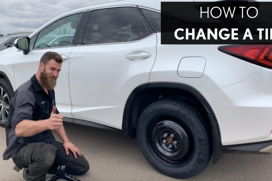 How To Change Spare Tire Lexus Rx 350