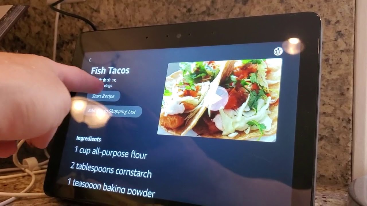 How To Put Recipes On Echo Show