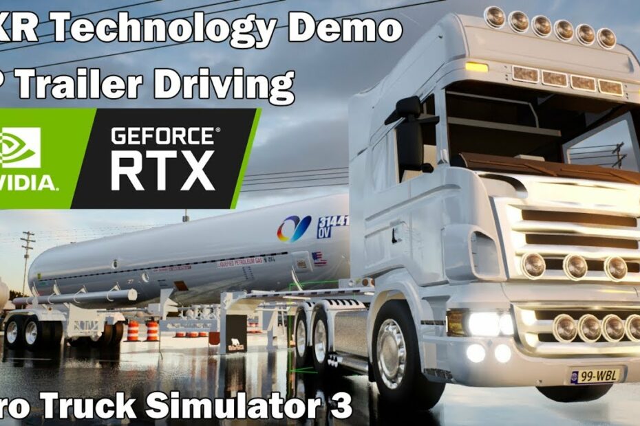 Euro Truck Simulator 3 [?] 🚨 Dxr Technology Demo - Lp Trailer Driving -  Youtube