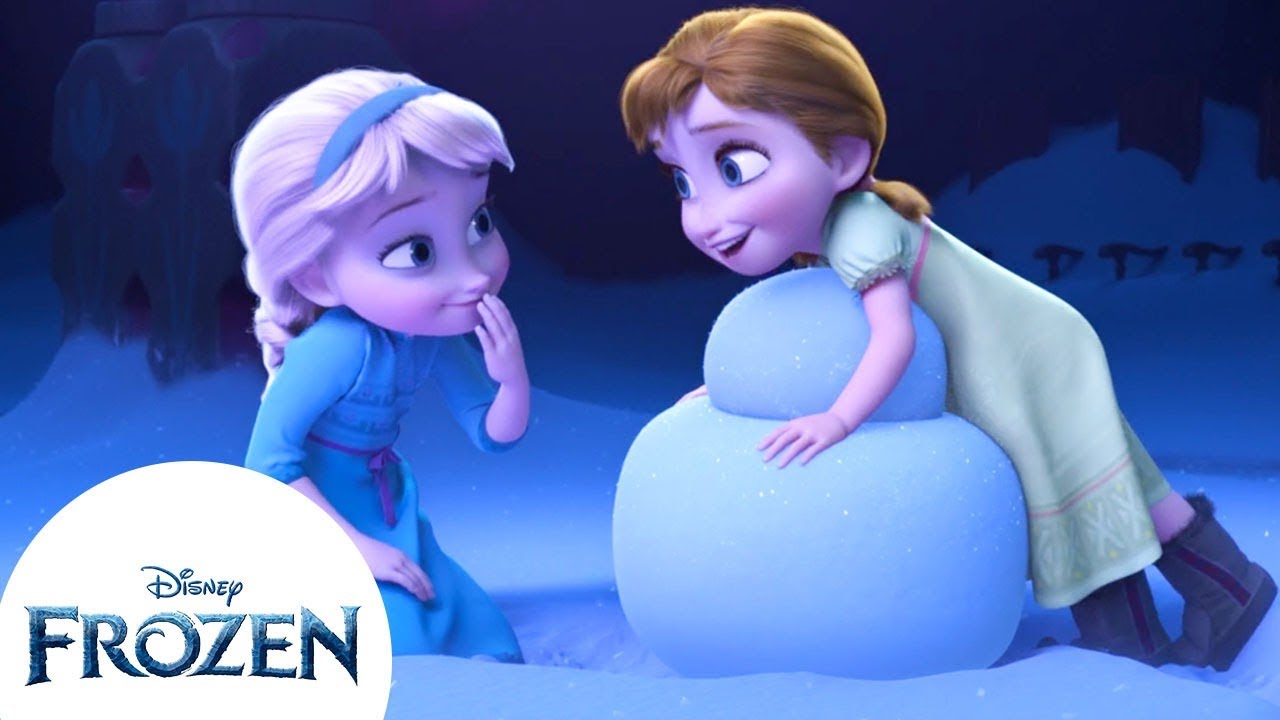 Elsa & Anna'S Snow Scenes | Frozen - Youtube