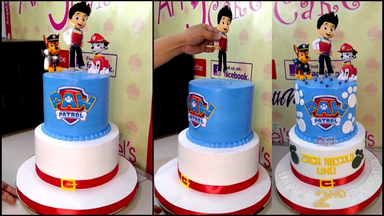 Paw Patrol | Easy Cake Decorating - Youtube