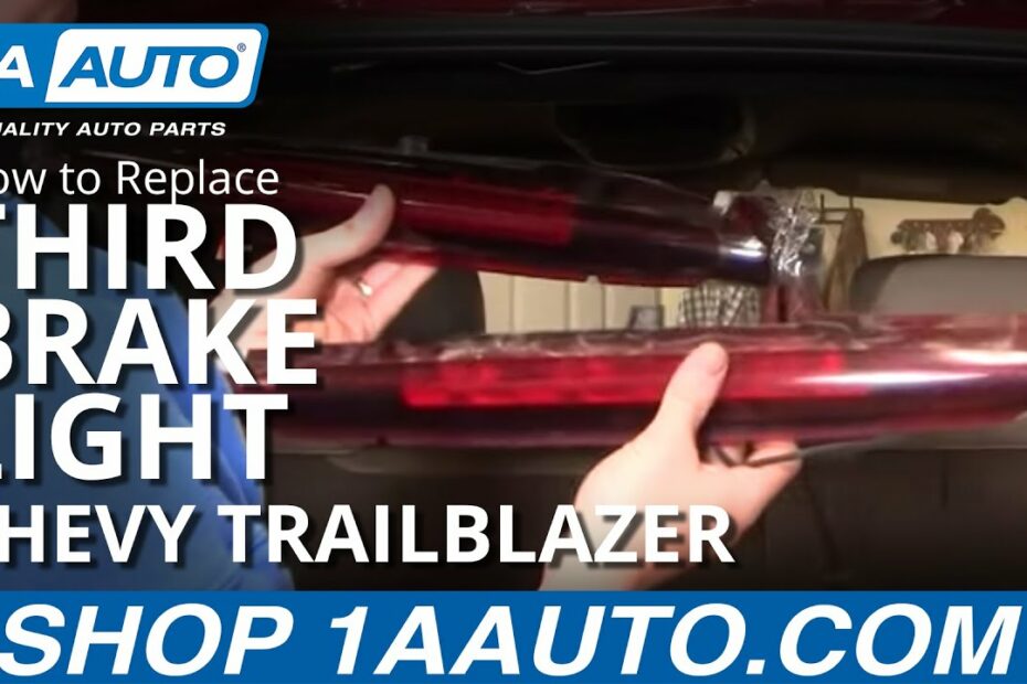 How To Replace Third Brake Light 2002 Chevy Trailblazer