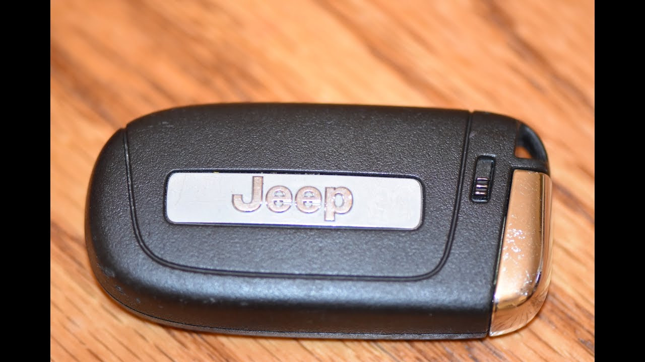How To Remove Battery From Jeep Key Fob