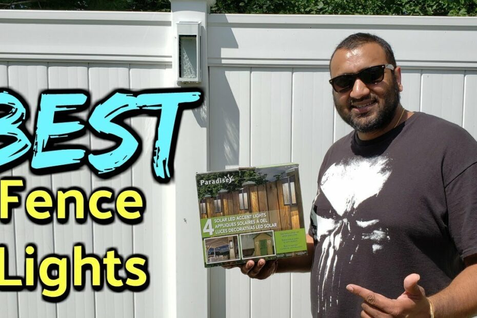How To Attach Lights To Vinyl Fence