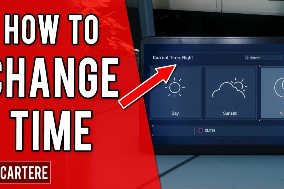 Spider Man Ps4 How To Change Weather