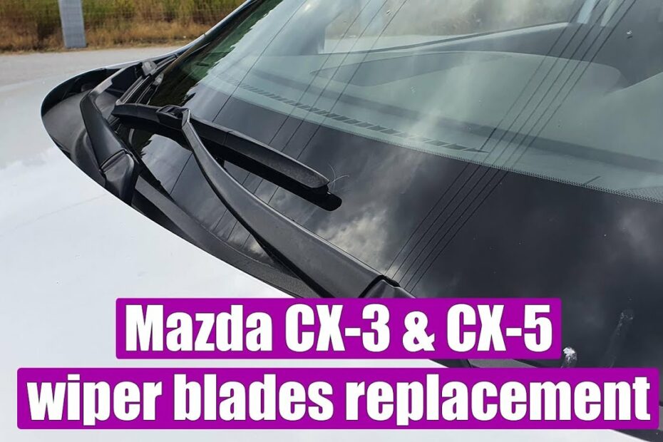 How To Change Windshield Wipers On Mazda Cx 5