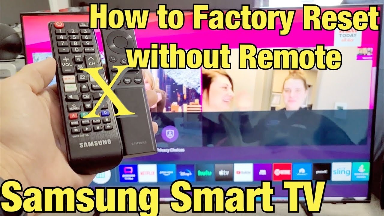 How To Reset Lamp Timer On Samsung Tv Without Remote