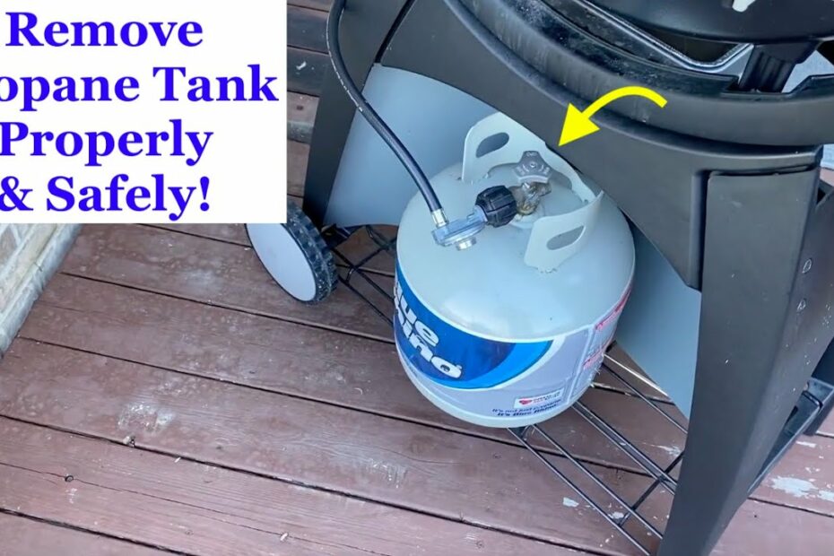 How To Safely Remove Propane Tank From Grill