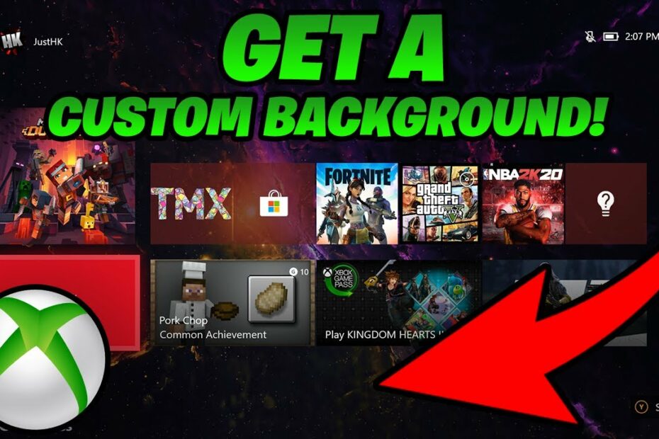 How To Change Your Xbox One Background