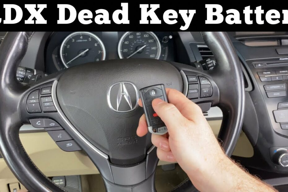 How To Start Acura Rdx With Key