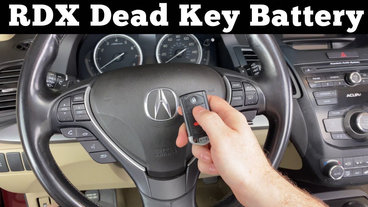How To Start Acura Rdx With Key