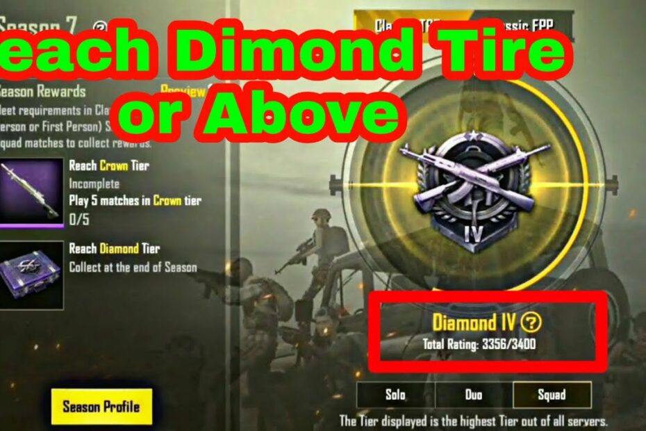 Tổng Hợp 62 Diamond Tier In Pubg Update