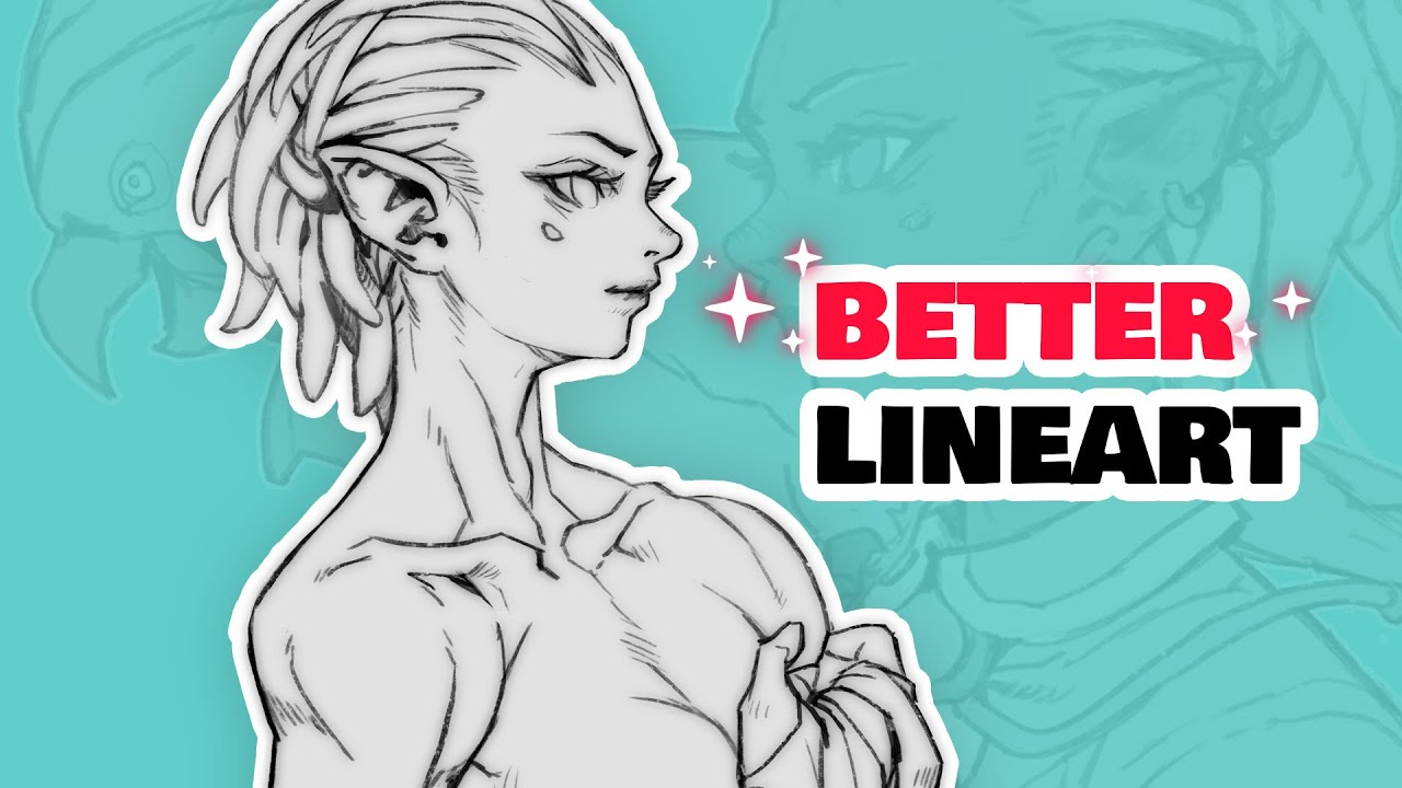 How To Draw Good Lineart (4 Easy Steps) - Youtube