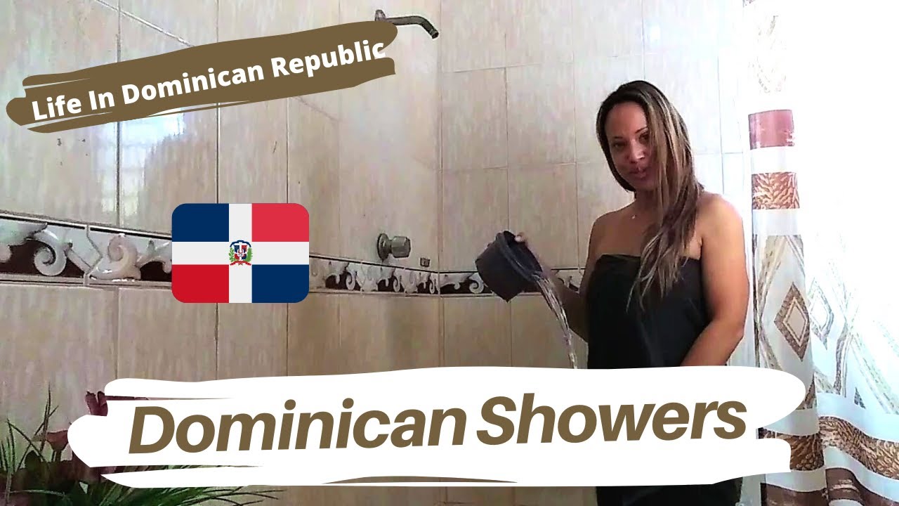 Shower In Spanish Dominican Republic