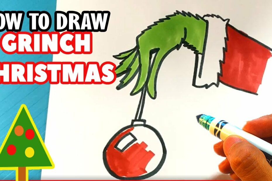 How To Draw Grinch Hand? New Update