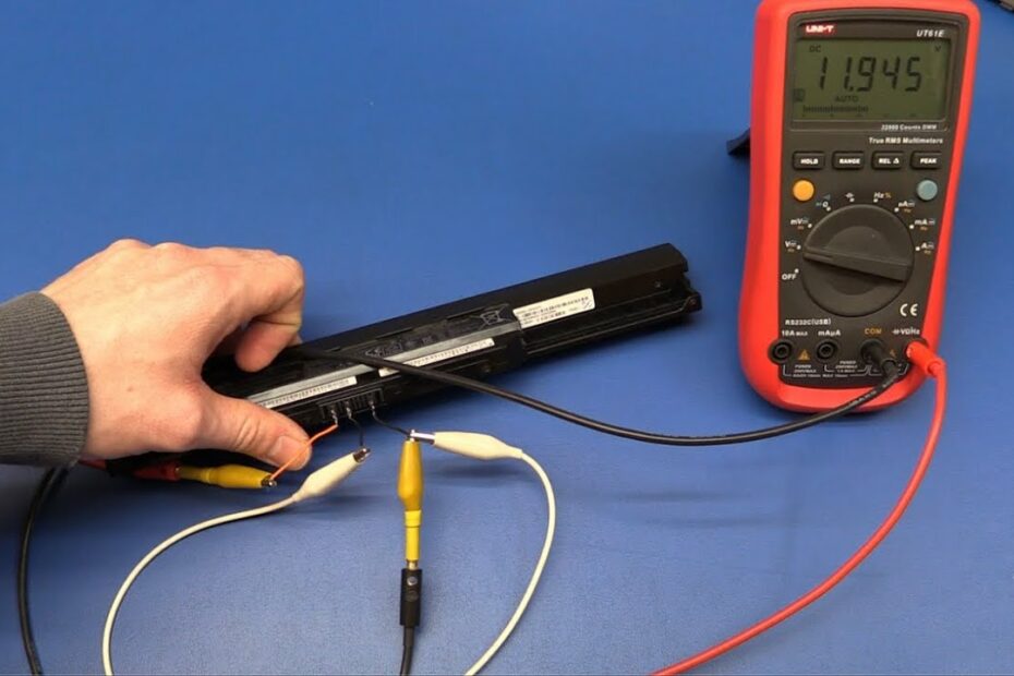 How To Check A Laptop Battery With A Multimeter