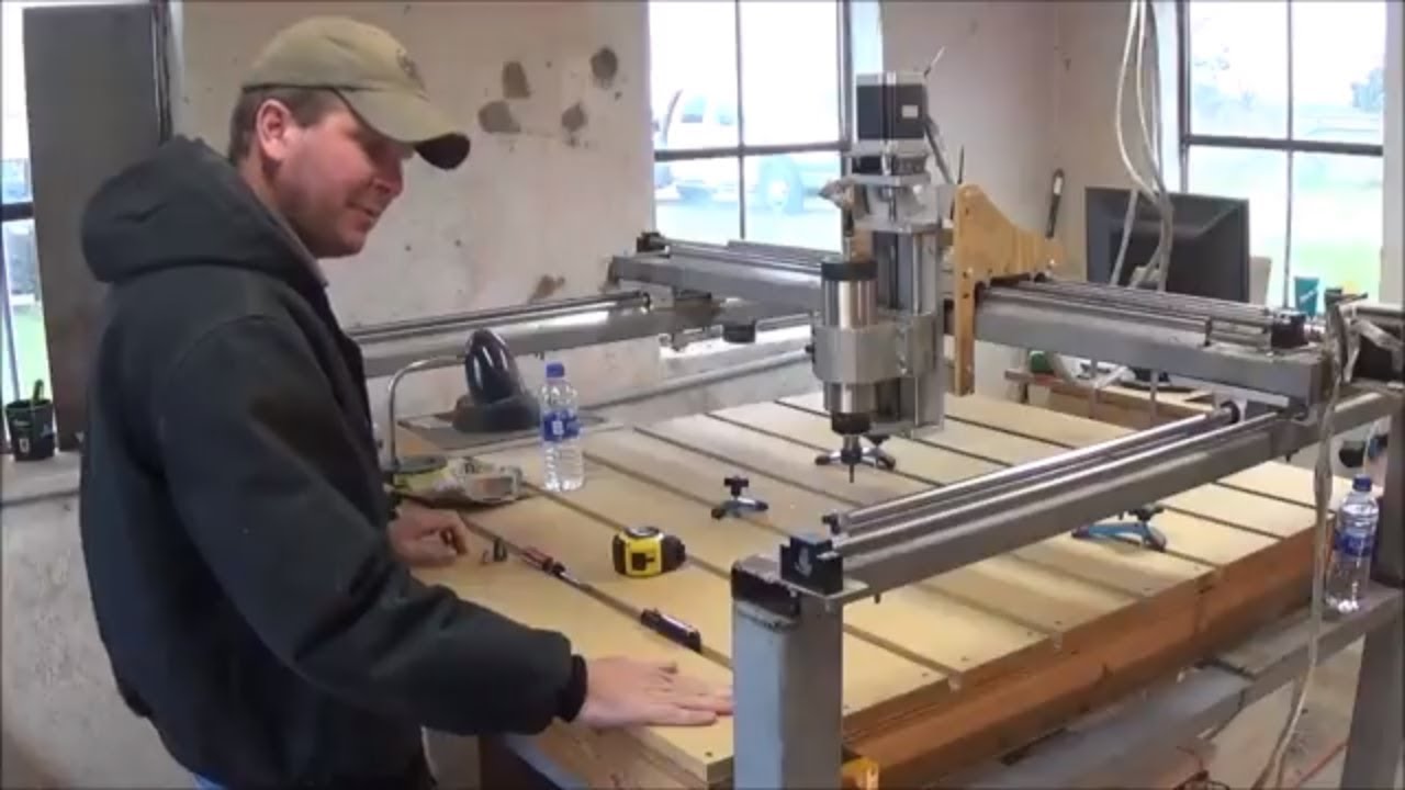 My Diy Cnc Router Build - Youtube